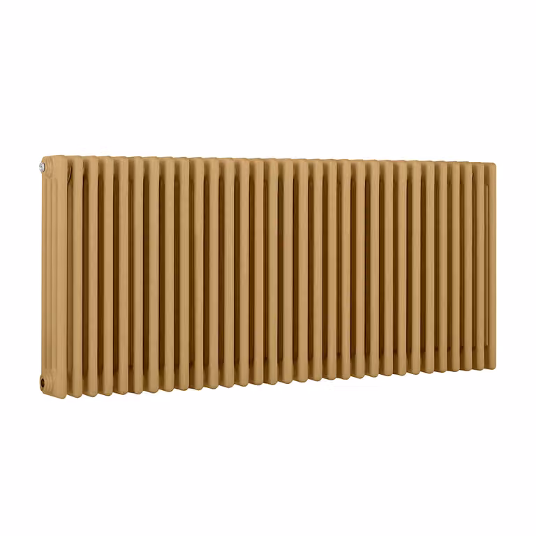 Radiatore Orizzontale a Colonne (4 Colonne) 600mm x 1415mm - Giallo (Autumn Giallo) - Regent
