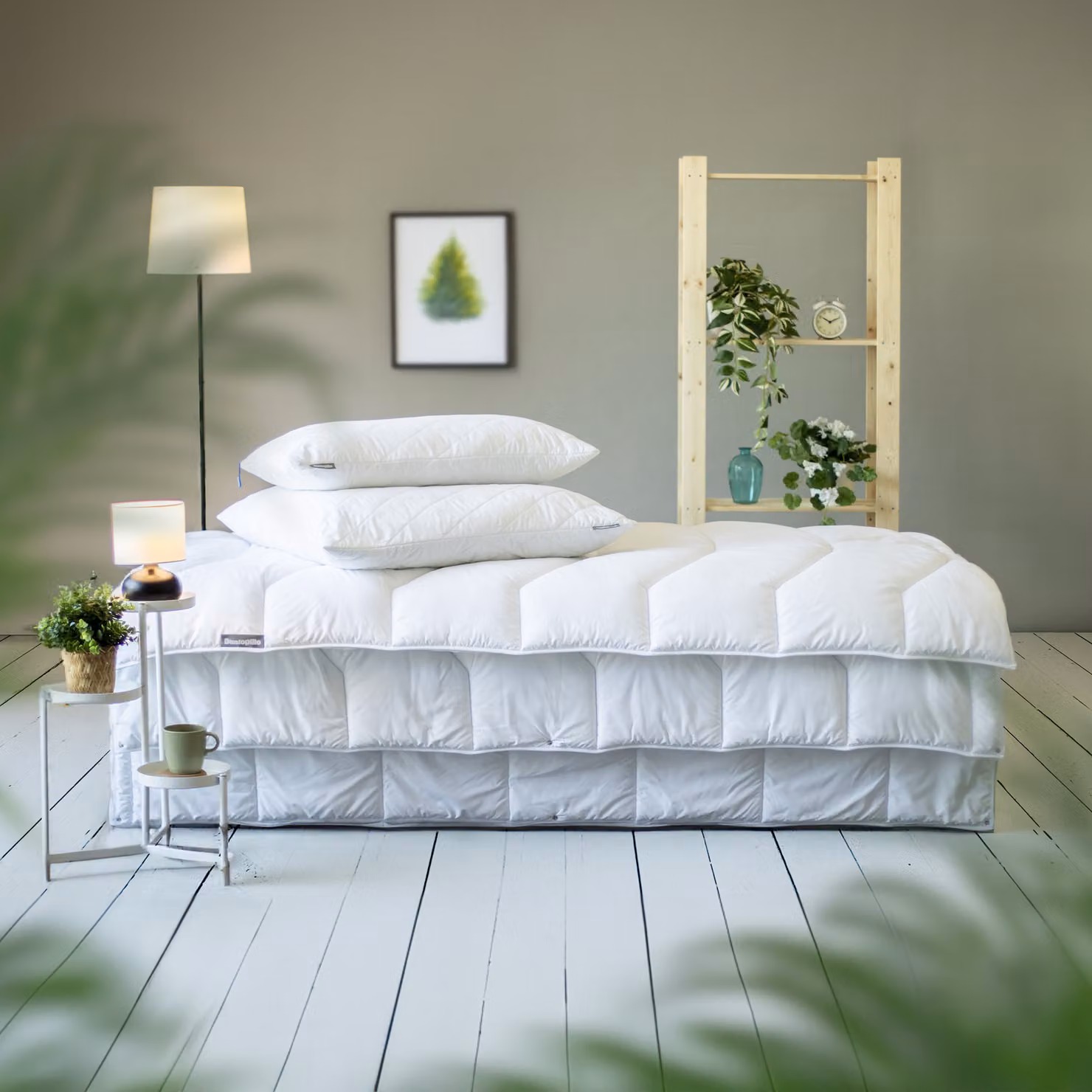 Piumino estivo Dunlopillo Home 155x220 cm | Piumino leggero e traspirante