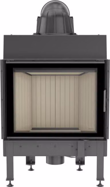 Inserto per caminetto intelligente in acciaio KRATKI NADIA 10 kW Ø 200 MSK GLASS