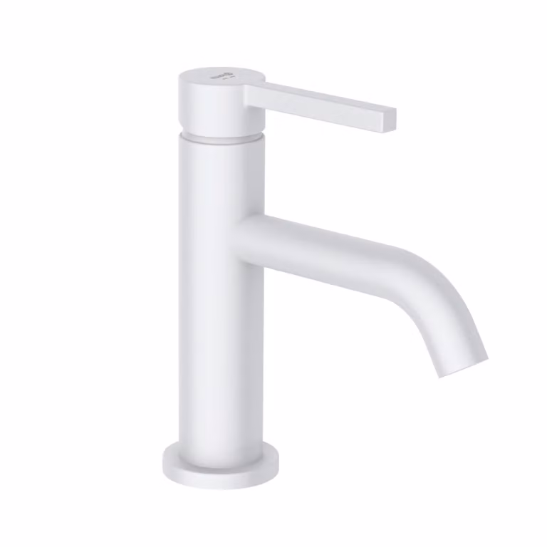 KLUDI NOVA FONTE PURA Mitigeur monocommandé pour lavabo, montage monotrou, hauteur de bec 75mm, garniture d'écoulement PUSH-OPEN, 202665315, 202665315