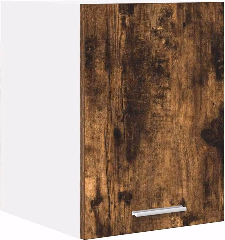 Armadio pensile Rovere Affumicato e Bianco 30 x 31 x 40 cm
