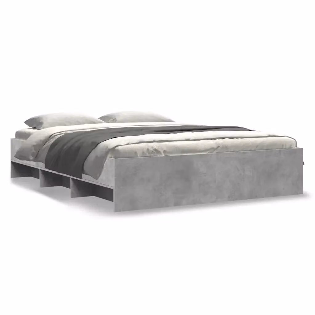 vidaXL Giroletto in Legno Multistrato Grigio con Listelli Fissi L/P: 150 x 200 cm – 2