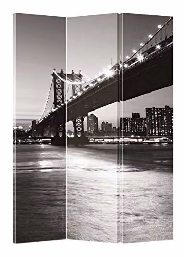 Paravento 3 Ante Fantasia Ponte Di Brooklyn
