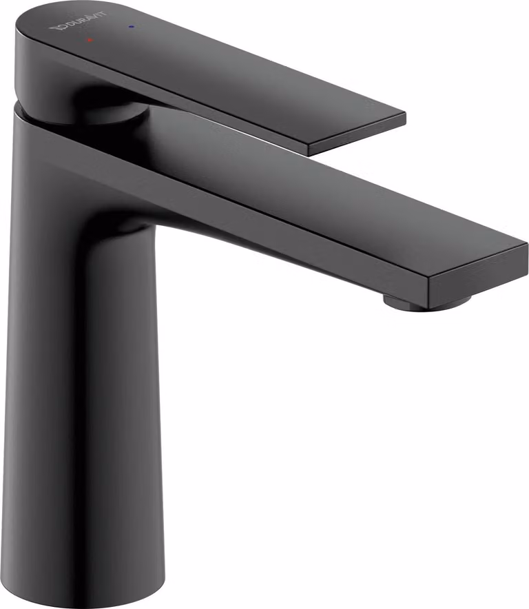 Miscelatore per lavabo Tulum M, nero opaco, attacco da 135 mm