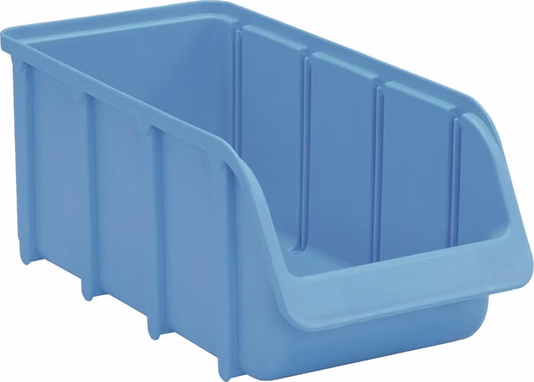 hünersdorff 683300 hünersdorff Sichtlagerkasten 4,24 l blau