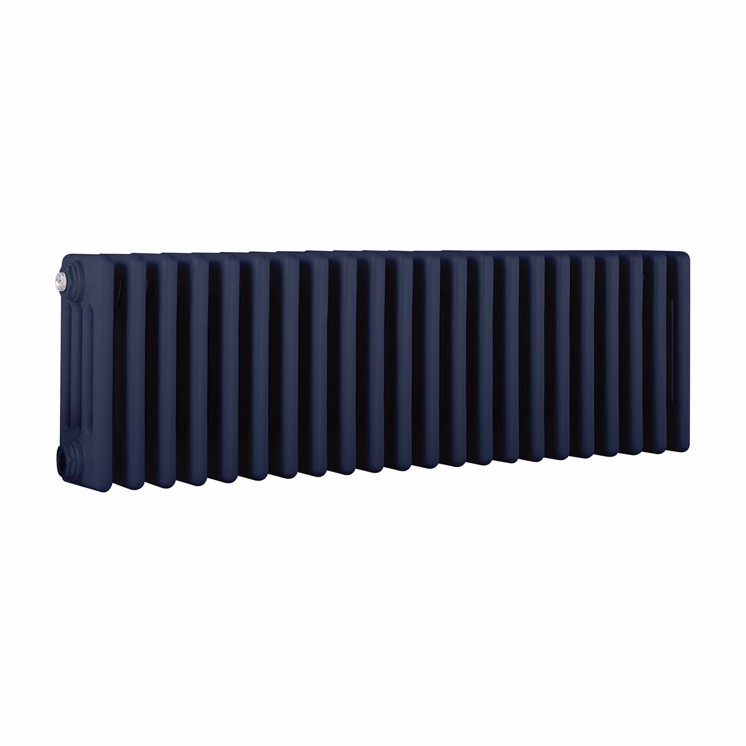 Radiatore Orizzontale a Colonne (4 Colonne) 300mm x 1010mm - Blu (Deep Sea Blu) - Regent