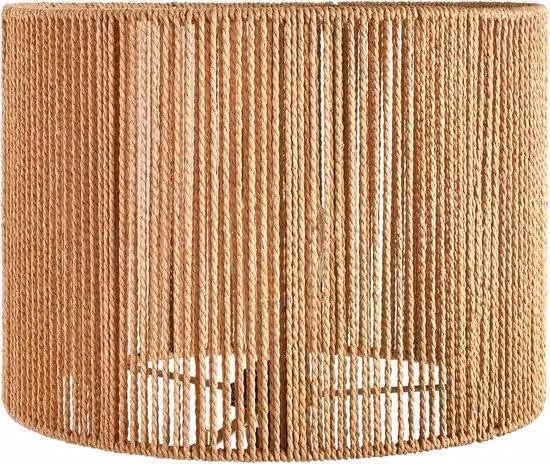 Lampada retrò in rattan intrecciato a mano per balcone o camera da letto