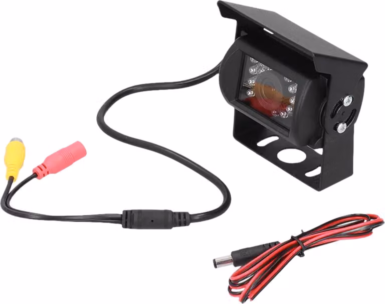 120 ° telecamera posteriore 18 -LED IP68 Soft visione notturna 12V -24 V Universale per auto bus