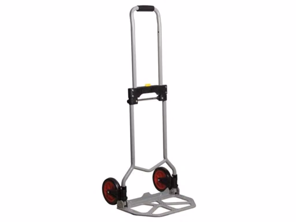 Carrello pieghevole in acciaio – Capacità di carico: 60 kg – Dimensioni: 69 x 23,5 x 96 cm