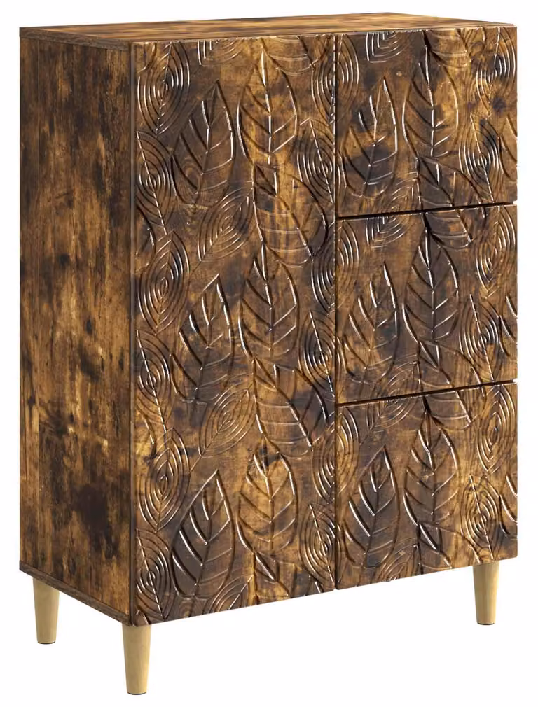 Credenza Rovere Fumo 66 x 34,5 x 90 cm Legno ingegnerizzato