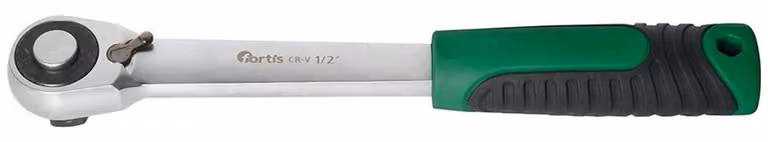 Chiave a cricchetto di inversione Fortis, 1/2", 250 mm, 90 denti
