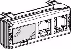Adattatore di uscita Schneider Electric KS, 32 A, vuoto per 8 moduli + 2 prese KSB32CP