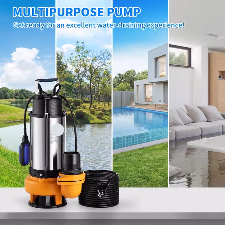 Pompa per acque reflue - Pompa sommergibile - Pompa per acqua pulita