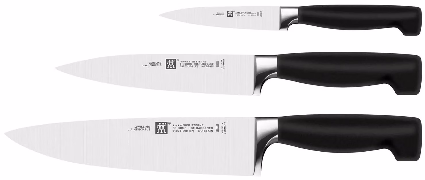 Set di coltelli 3 pezzi serie Four star di Zwilling