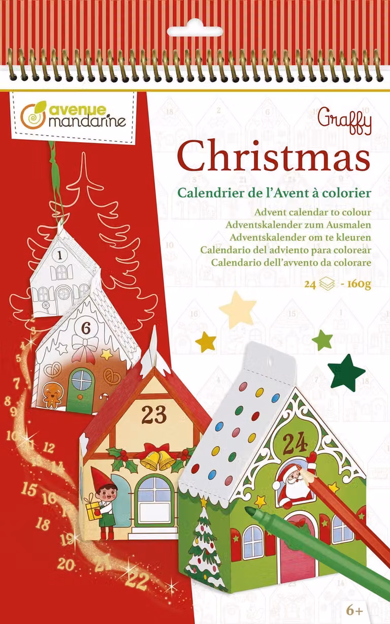 AVM, Calendario dell'Avvento da colorare