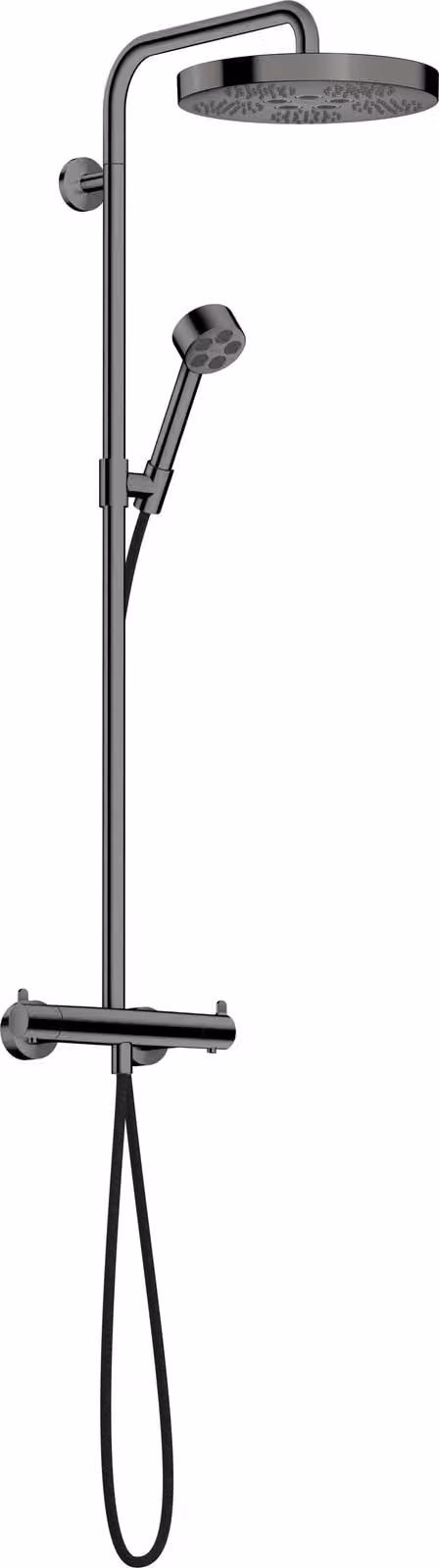 hansgrohe AXOR One Showerpipe avec thermostat et douche de tête 280 1jet EcoSmart, 48795330, 48795330