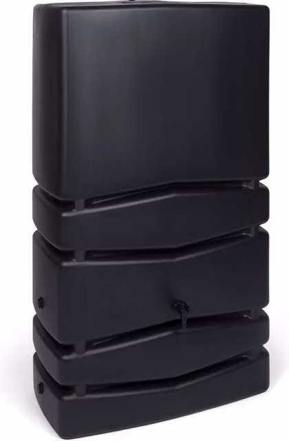 Serbatoio Acqua Torre XXL - Plastica - Diversi misure e colori - 350 litri antracite con scarico a terra
