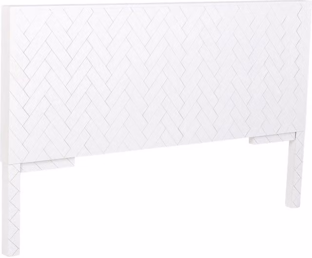 Testiera in legno bianco 160x07x100