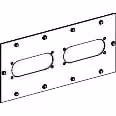 Accessori Schneider Electric KSA, piastra flangiata per pressacavi FL21 per KSA1000ABT4 KSA1000ABTZFL21