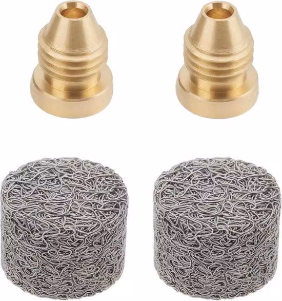ugelli in ottone da 0,9 mm con generatore di schiuma - ricambi per lancia schiuma neve 3000 PSI.