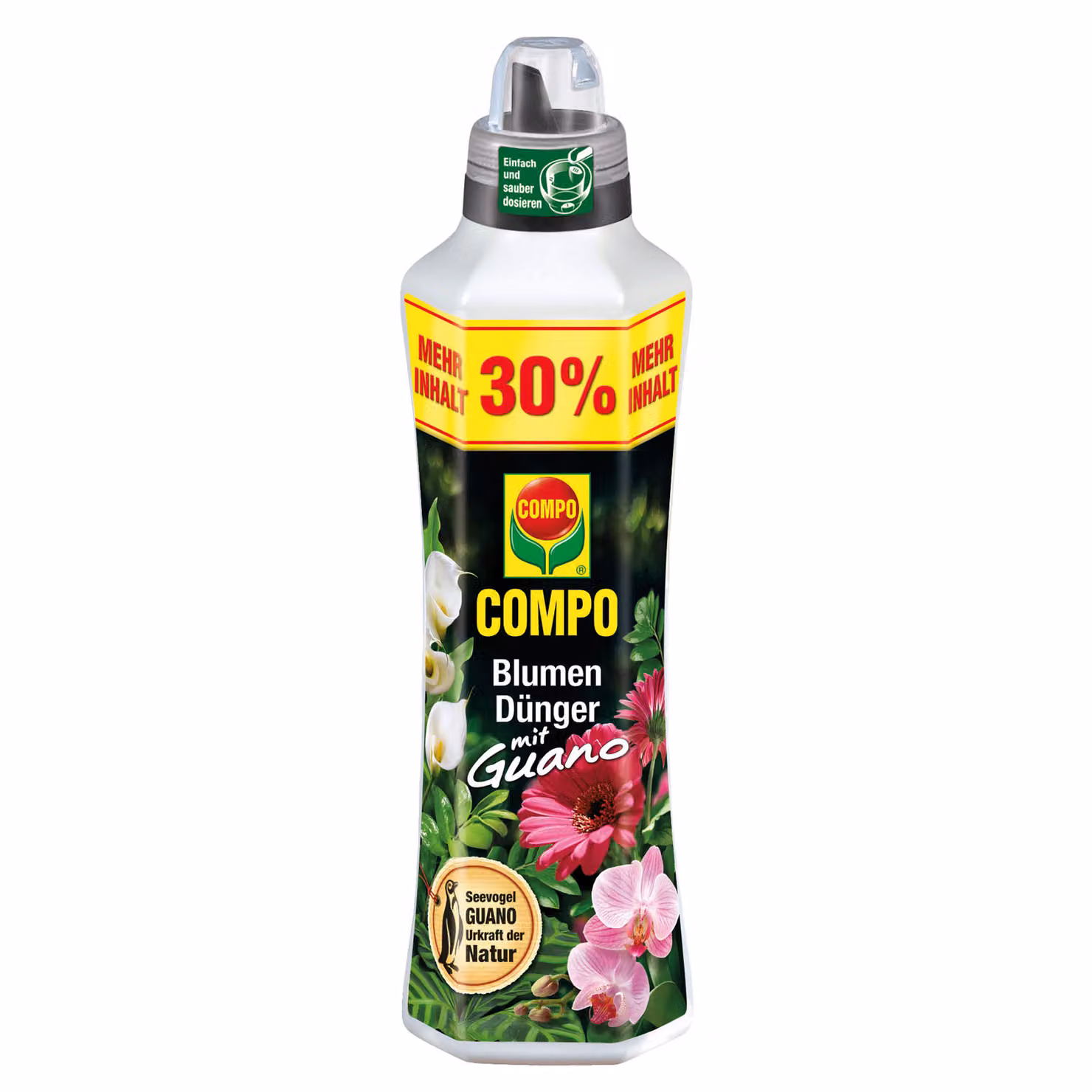 Concime per fiori Compo Sana con guano 1,3 L