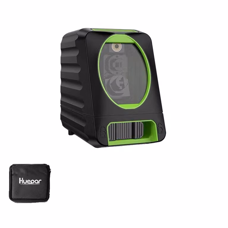 Livellatore laser verde Huepar, distanza di lavoro 150 piedi, precisione ±3 mm, con staffa