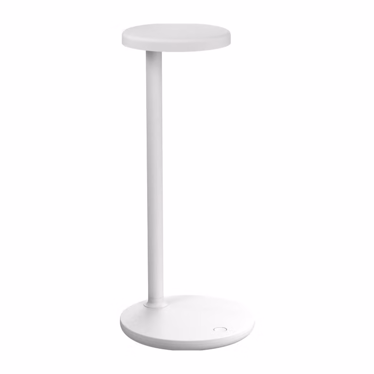 Flos - Oblique - Lampada da tavolo - Bianco Opaco