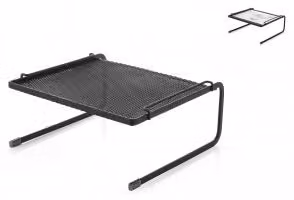 H&H Portaoggetti Loft Nero Cm 21X21,5Xh10