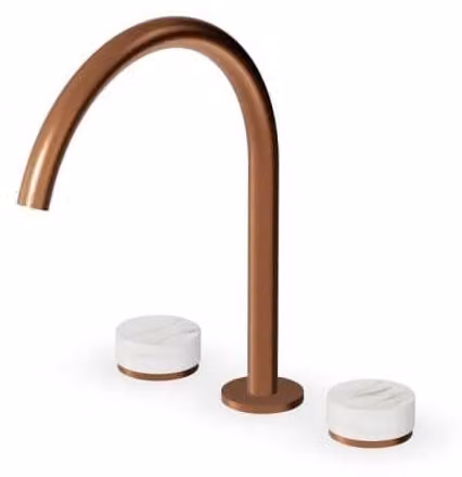CASA39 Zucchetti Isy22 Rubinetto lavabo bagno 3 fori ZIS4341.P91