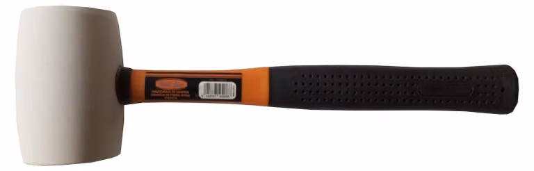mazzuola in gomma m. fibra ideal star 900 gr - col. nero