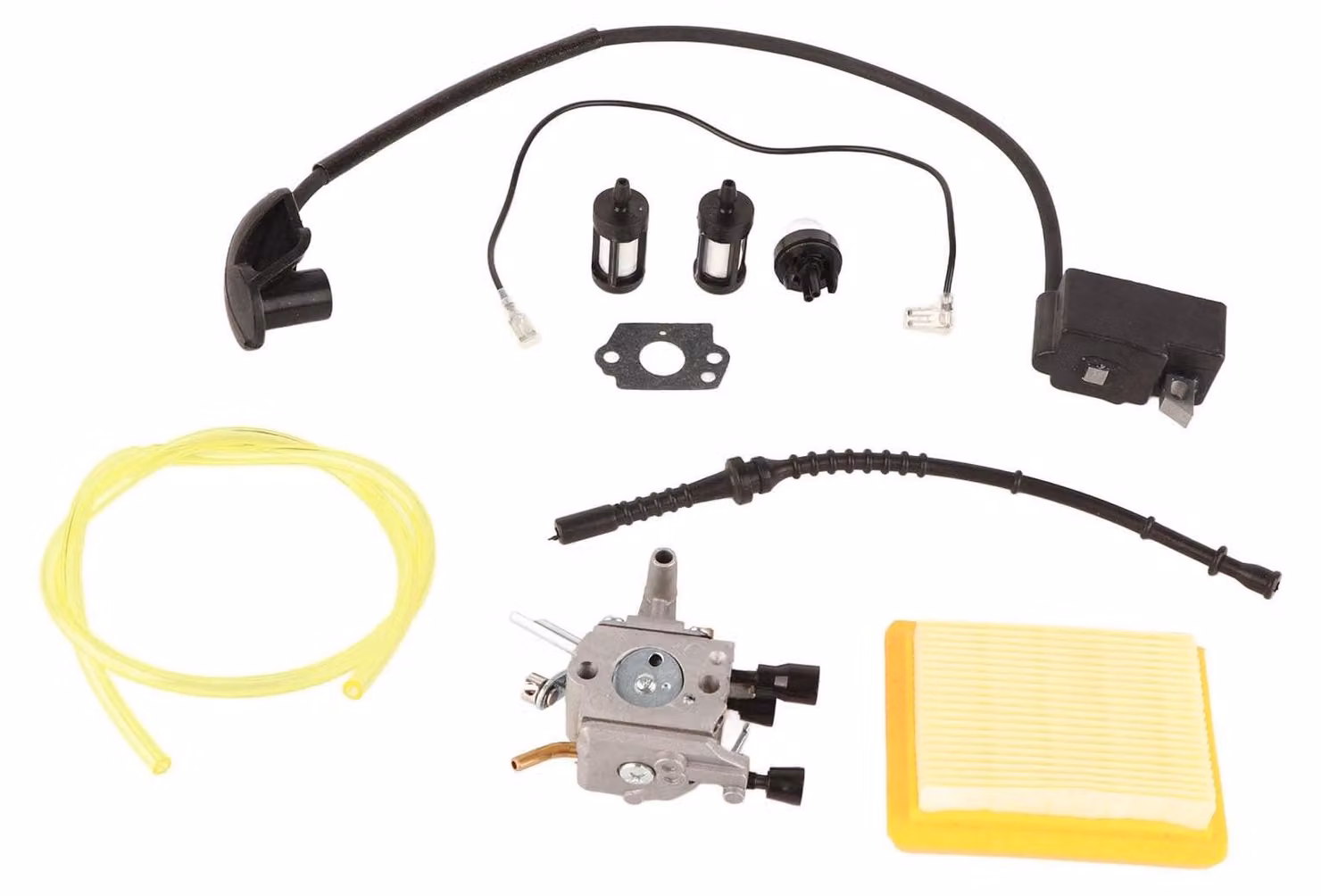 Filtro del carburatore, bobine – Kit di ricambio – Lunga durata – Adatto per FS120, FS200, FS250, FS300, FS350 – Accessori per decespugliatori...