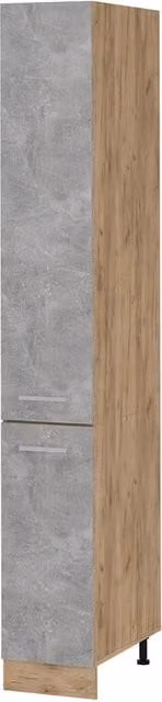 Armadio da farmacia R-Line Calcestruzzo/Rovere dorato 30 cm Vicco