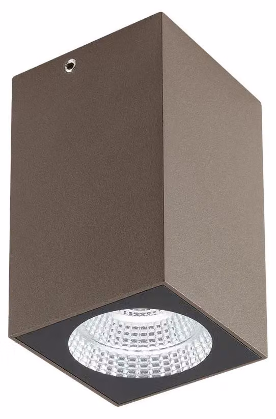 Redo Outdoor QUAD – š6 v10 cm – colore marrone, temperatura di colore 2700K