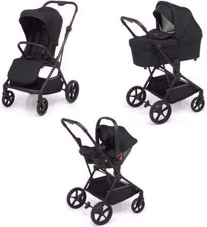 Sistema componibile Trio Foppapedretti colore black per cameretta bambini