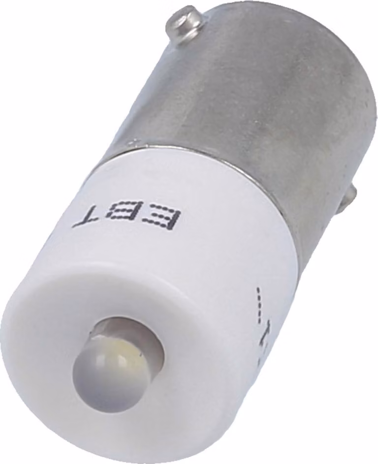 Georg Schlegel Diodo luminoso per portalampada BA9s ultra luminoso 24V bianco con raddrizzatore a ponte BA9s - 1 pezzo