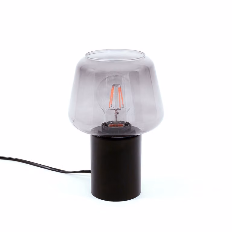 Italux Romio Lampada da tavolo LED moderna nera TB-3332-1S-BK+SG