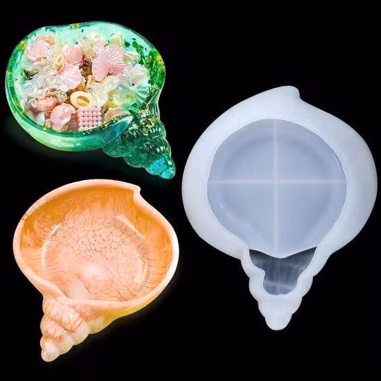 Stampo in silicone per la creazione di gioielli fai-da-te - Resina epossidica - Colata - Artigianato - Contenitore di conservazione