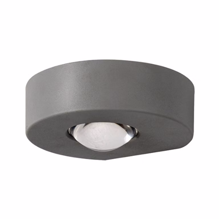 Zambelis Applique da esterni a LED E278, Nero, Alluminio, Moderno, Applique LED da esterni