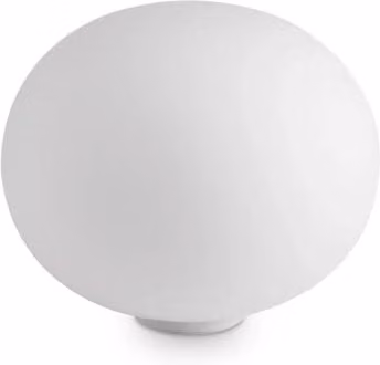 Lampada da Scrivania Contemporanea Ideal Lux Smarties in Metallo Bianco con Attacco E27 e Protezione IP20