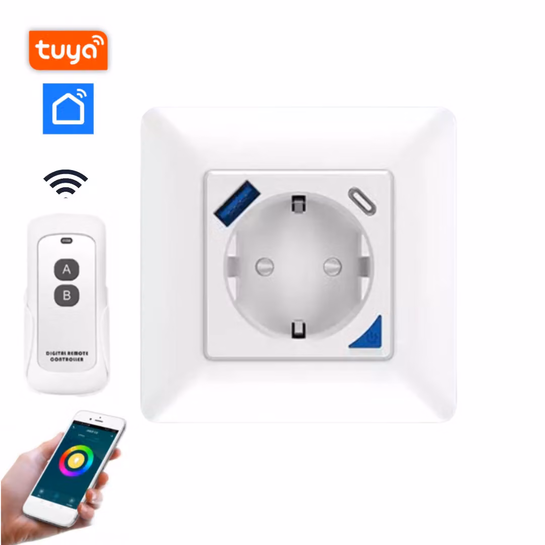 BOT Presa intelligente WP3 con USB e telecomando