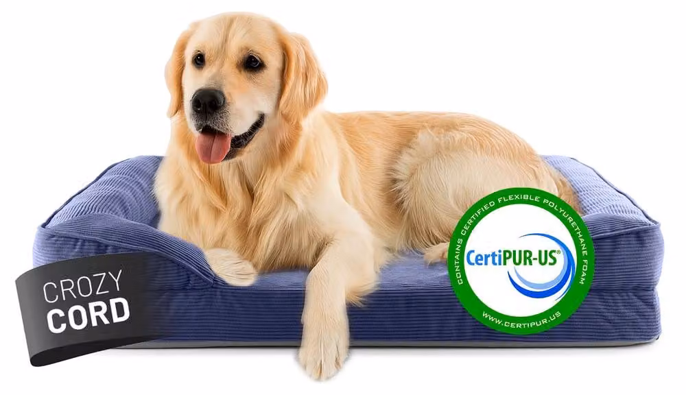 Lettino per cani Lumaland Indoor Cord L 110x75x9cm