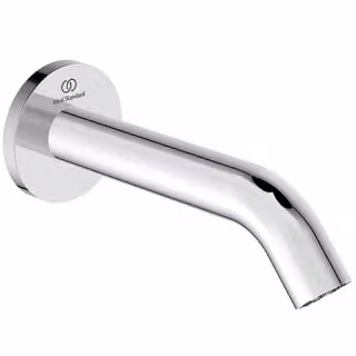 Bocca a parete JOY proiezione 160mm cromo cromo con rosone rotondo