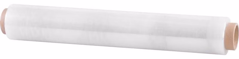 Film Stretch, 500 mm, 23 m, trasparente, per imballaggio, lunghezza rotolo L-115 m