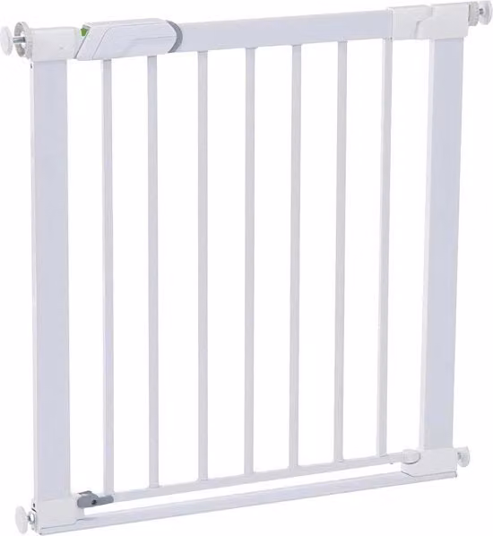 Sostegno per scale senza forare con fermo di sicurezza bianco