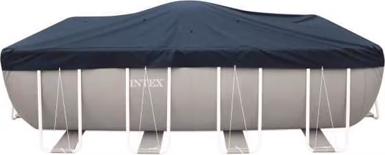 Copertura invernale - INTEX - Piscine Rectangulaire - 4,50m x 2,50m - Protezione contro i detriti