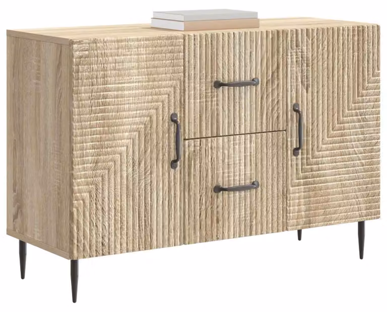 Credenza Rovere Sonoma 89 x 34,5 x 60 cm Legno ingegnerizzato