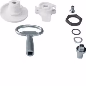 HAGER FZ451N Chiusura con perno quadrato da 7 mm