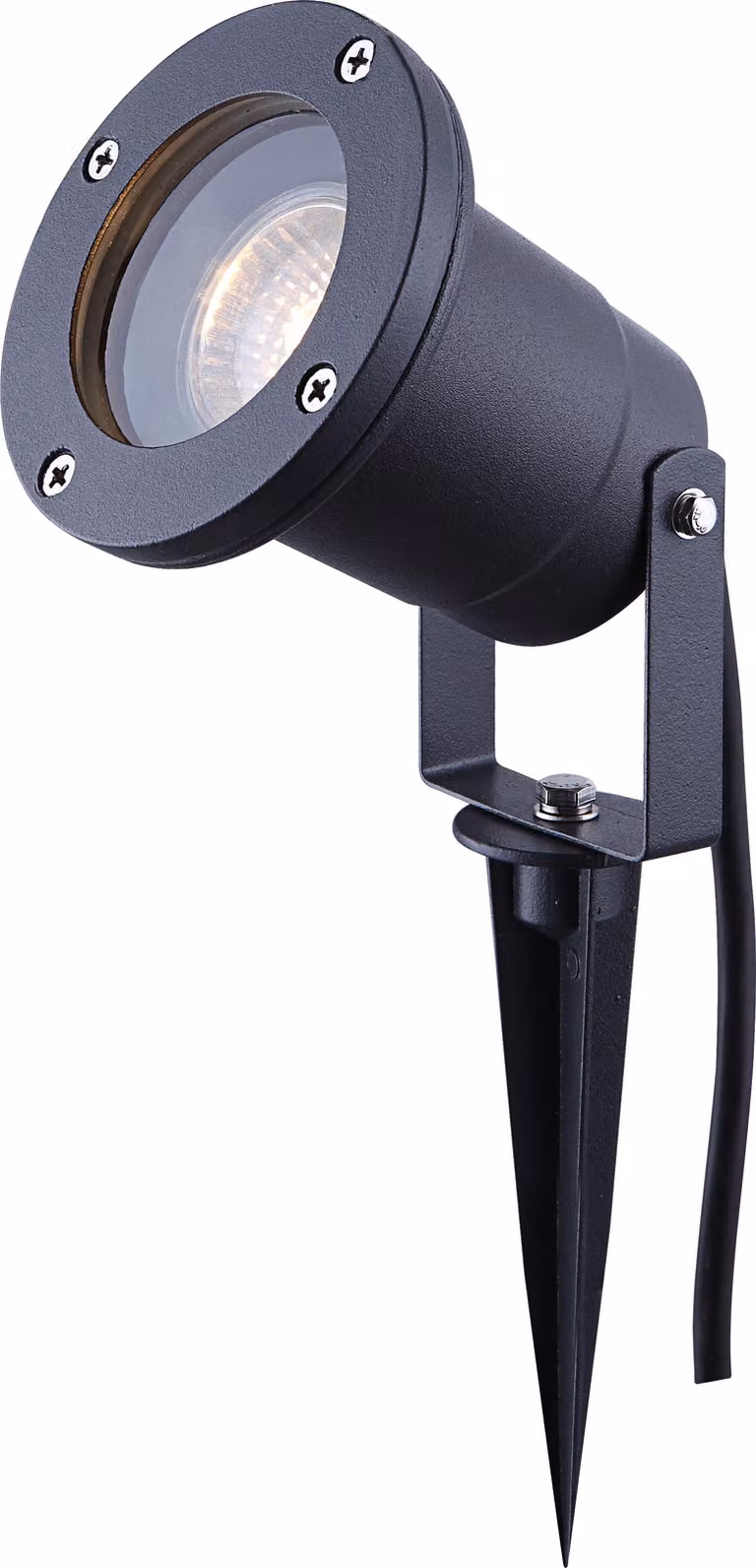 Globo Lighting luce per esterni in alluminio pressofuso grigio opaco, 1x GU10