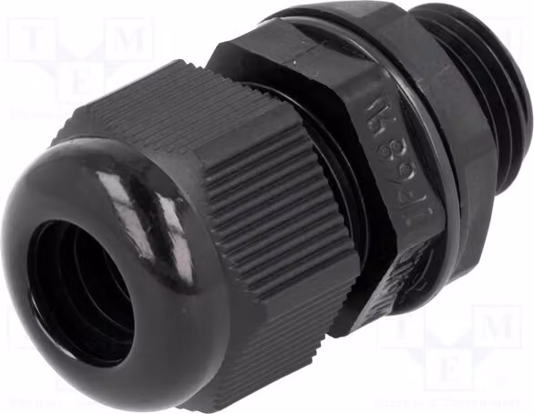 1 x Raccordo per cavo M16, grado di protezione IP68, modello AG-16 n 1,5, con filettatura allungata