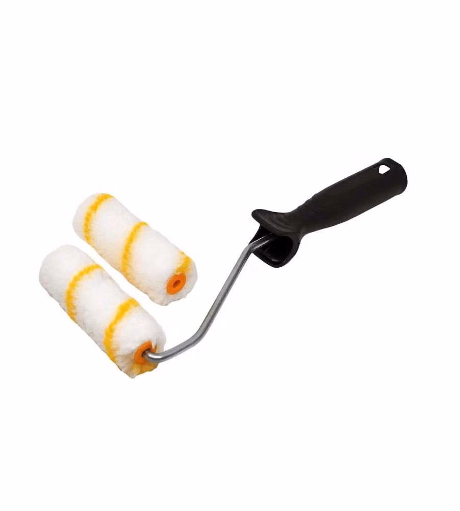 Minirullo 11 cm con ricambio - Kit completo per pittura